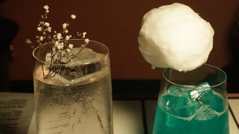 Encontrarás en la carta un coctel que te lleva al Fuji